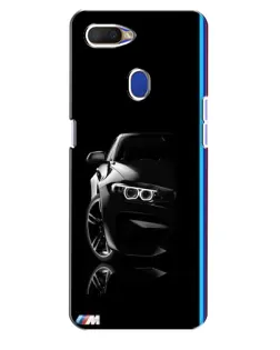 Чохол для OPPO A5s з картинкою «Силует BMW в темряві»