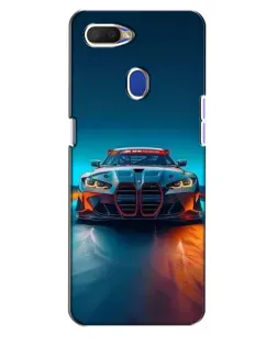Чохол для OPPO A5s з картинкою «BMW — вогні неону»