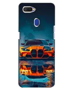 Чохол для OPPO A5s з картинкою «BMW — золота емблема»