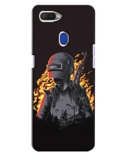 Чохол для OPPO A5s з картинкою «PUBG — вогняний силует» Чохол для OPPO A5s з картинкою «PUBG — вогняний силует»
