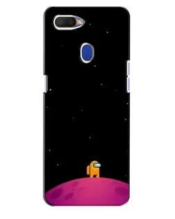 Чохол для OPPO A5s з картинкою «Самотній герой на планеті»