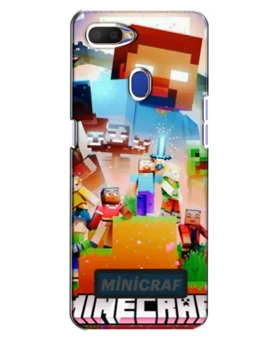 Чохол для OPPO A5s з картинкою «Minecraft герої гри» Чохол для OPPO A5s з картинкою «Minecraft герої гри»