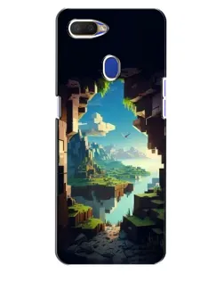 Чохол для OPPO A5s з картинкою «Вид з печери»