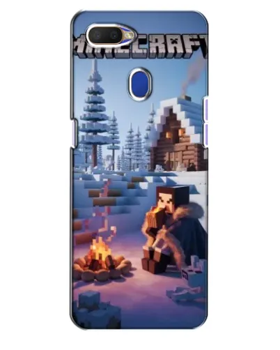 Чохол для OPPO A5s з картинкою «Зимовий Minecraft» Чохол для OPPO A5s з картинкою «Зимовий Minecraft»
