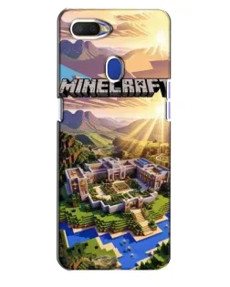 Чохол для OPPO A5s з картинкою «Minecraft панорама»
