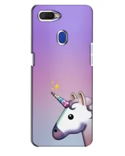 Чехол для OPPO A5s с картинкой «Единорог градиент» Чехол для OPPO A5s с картинкой «Единорог градиент»