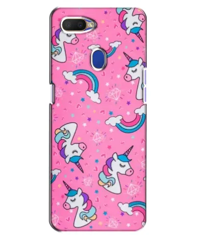 Чехол для OPPO A5s с картинкой «Unicorn паттерн розовый» Чехол для OPPO A5s с картинкой «Unicorn паттерн розовый»