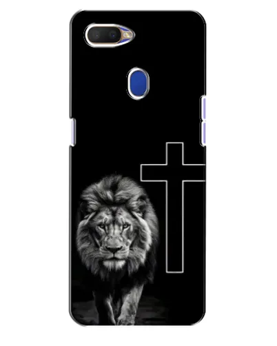 Чехол для OPPO A5s с картинкой «Лев и Крест»