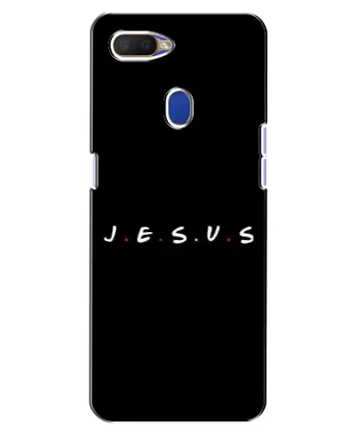 Чехол для OPPO A5s с картинкой «Точки веры J.E.S.U.S.»