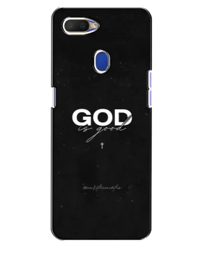 Чехол для OPPO A5s с картинкой «GOD — Бог над всем»