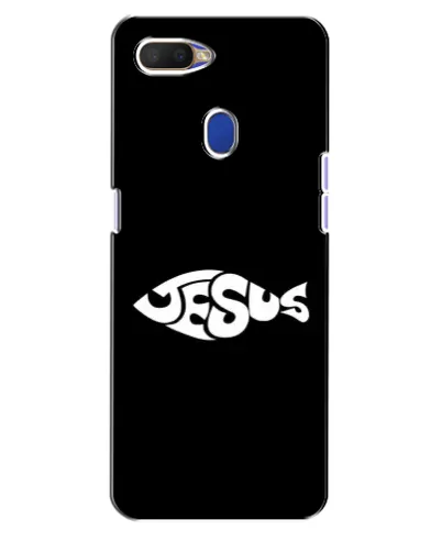 Чехол для OPPO A5s с картинкой «Рыба Jesus» Чехол для OPPO A5s с картинкой «Рыба Jesus»