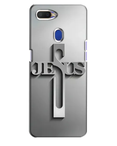 Чехол для OPPO A5s с картинкой «Металлический крест Jesus» Чехол для OPPO A5s с картинкой «Металлический крест Jesus»