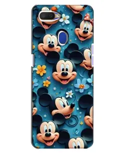 Чехол для OPPO A5s с картинкой «Паттерн Микки и Минни» Чехол для OPPO A5s с картинкой «Паттерн Микки и Минни»