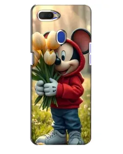 Чехол для OPPO A5s с картинкой «Микки с тюльпанами» Чехол для OPPO A5s с картинкой «Микки с тюльпанами»