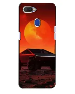 Чохол для OPPO A5s з картинкою «Cybertruck на Марсі»
