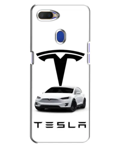 Чохол для OPPO A5s з картинкою «Tesla White Style» Чохол для OPPO A5s з картинкою «Tesla White Style»