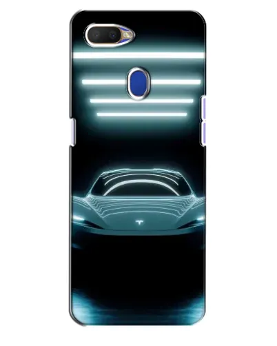 Чохол для OPPO A5s з картинкою «Tesla в неоні» Чохол для OPPO A5s з картинкою «Tesla в неоні»