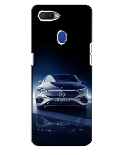 Чехол для OPPO A5s с картинкой «Ночной Mercedes EQ»