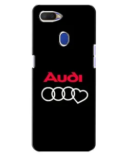 Чохол для OPPO A5s з картинкою «Логотип Audi Heart»