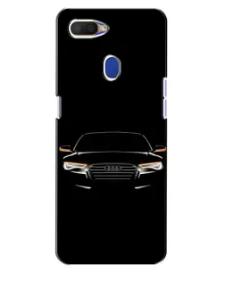 Чохол для OPPO A5s з картинкою «Audi — нічний контур»