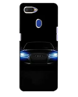 Чохол для OPPO A5s з картинкою «Audi в неоні»