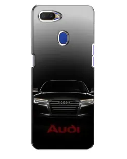 Чохол для OPPO A5s з картинкою «Audi — градієнтний контур»
