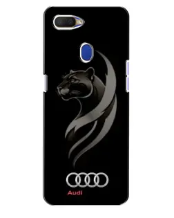 Чохол для OPPO A5s з картинкою «Графіка — пантера та Audi»