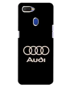 Чохол для OPPO A5s з картинкою «Audi — золотий логотип»