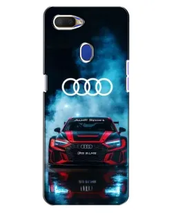Чохол для OPPO A5s з картинкою «Audi Sport — неон»