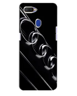 Чохол для OPPO A5s з картинкою «Audi — абстрактні кільця»
