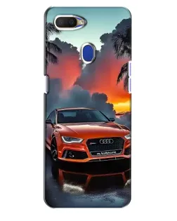 Чохол для OPPO A5s з картинкою «Audi — захід сонця»