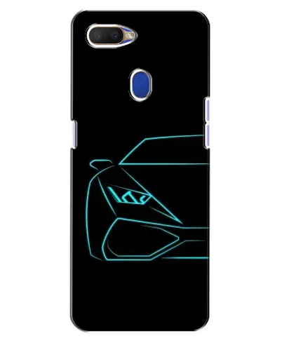 Чохол для OPPO A5s з картинкою «Блакитний силует Lamborghini» Чохол для OPPO A5s з картинкою «Блакитний силует Lamborghini»