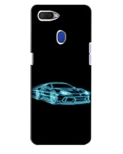 Чохол для OPPO A5s з картинкою «Неоновий контур Lamborghini» Чохол для OPPO A5s з картинкою «Неоновий контур Lamborghini»
