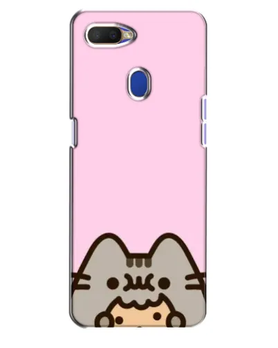 Чохол для OPPO A5s з картинкою «Pusheen та печиво»