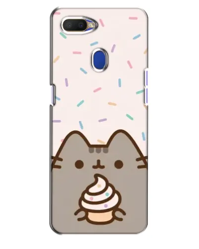 Чохол для OPPO A5s з картинкою «Пушин з кексом»