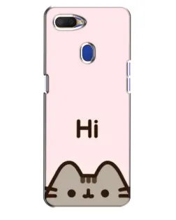 Чохол для OPPO A5s з картинкою «Пушин каже Hi»