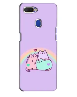 Чохол для OPPO A5s з картинкою «Веселкові Пушини»