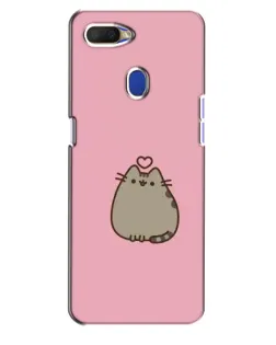 Чохол для OPPO A5s з картинкою «Pusheen серце»