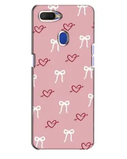 Чохол для OPPO A5s з картинкою «Серця та банти»