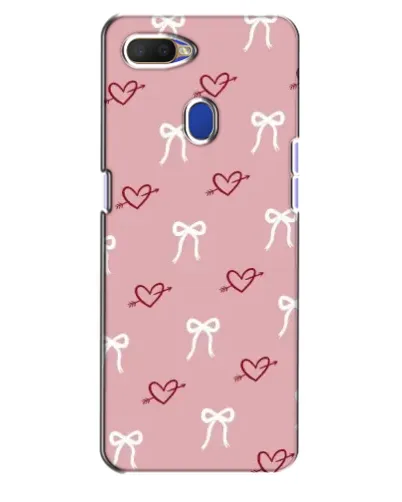 Чохол для OPPO A5s з картинкою «Серця та банти»