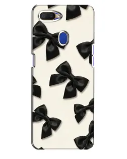 Чохол для OPPO A5s з картинкою «Чорні бантики»