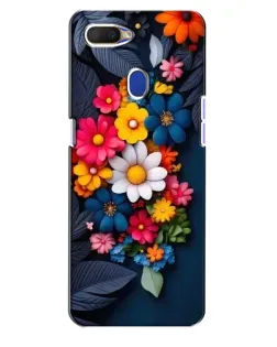 Чехол для OPPO A5s с картинкой «Цветочная феерия»