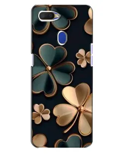 Чехол для OPPO A5s с картинкой «Клевер в золоте»