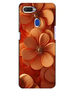 Чехол для OPPO A5s с картинкой «Оранжевый макро цветок»