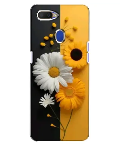 Чехол для OPPO A5s с картинкой «Подсолнух и ромашка»