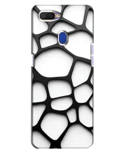 Чохол для OPPO A5s з картинкою «Біла об'ємна сітка» Чохол для OPPO A5s з картинкою «Біла об'ємна сітка»