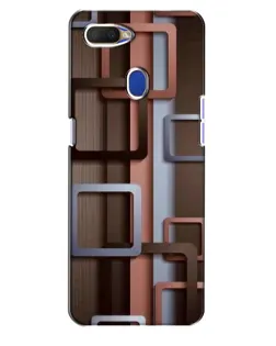 Чохол для OPPO A5s з картинкою «Коричневі об'ємні квадрати» Чохол для OPPO A5s з картинкою «Коричневі об'ємні квадрати»