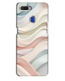 Чехол для OPPO A5s с картинкой «Пастельные нежные волны»