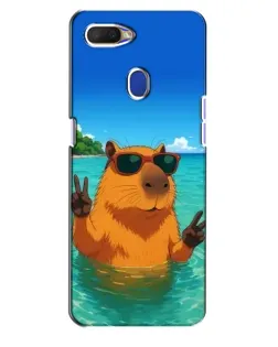 Чохол для OPPO A5s з картинкою «Морська капібара»