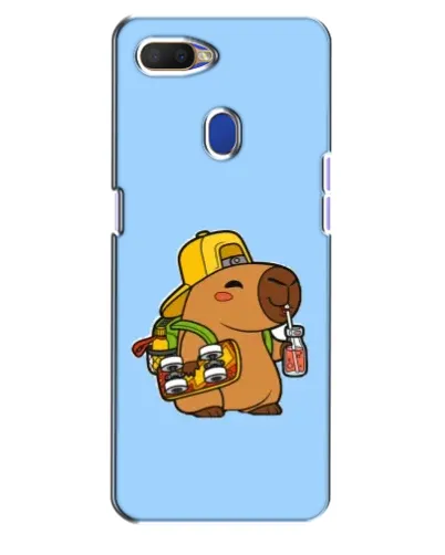 Чохол для OPPO A5s з картинкою «Капібара на скейті» Чохол для OPPO A5s з картинкою «Капібара на скейті»